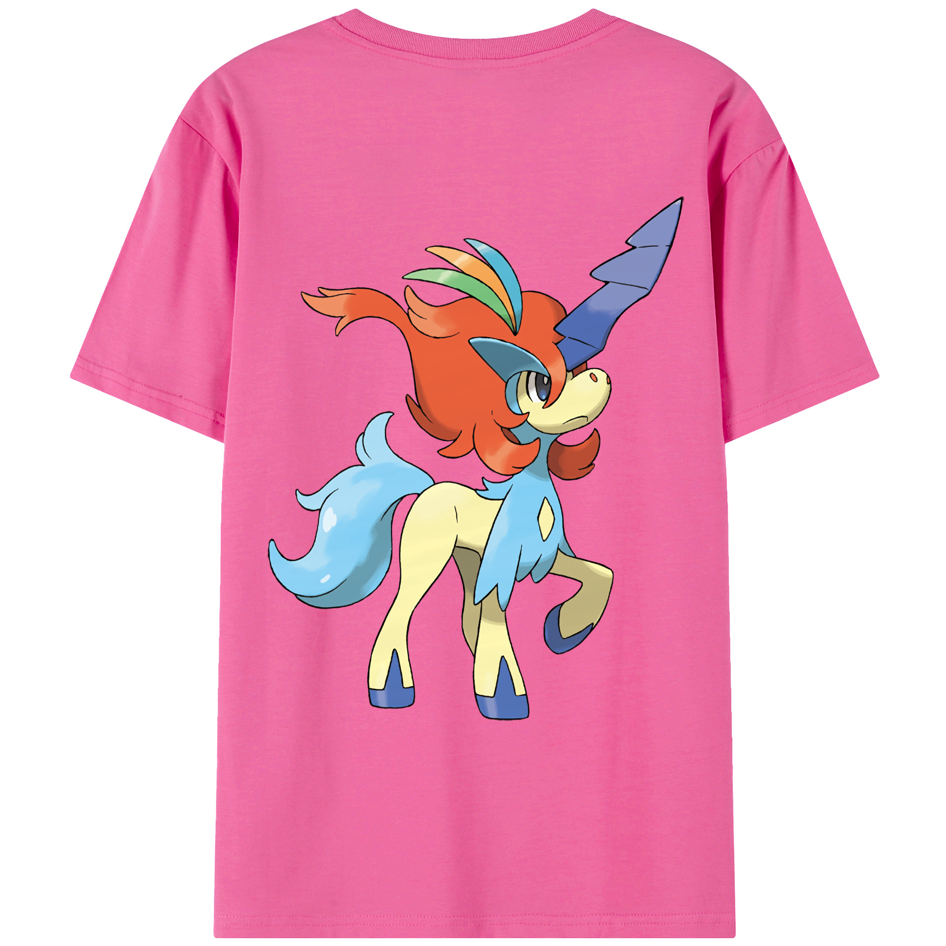 （画像用） ポケットモンスター Pokémon レディース半袖Tシャツ(バックプリント)